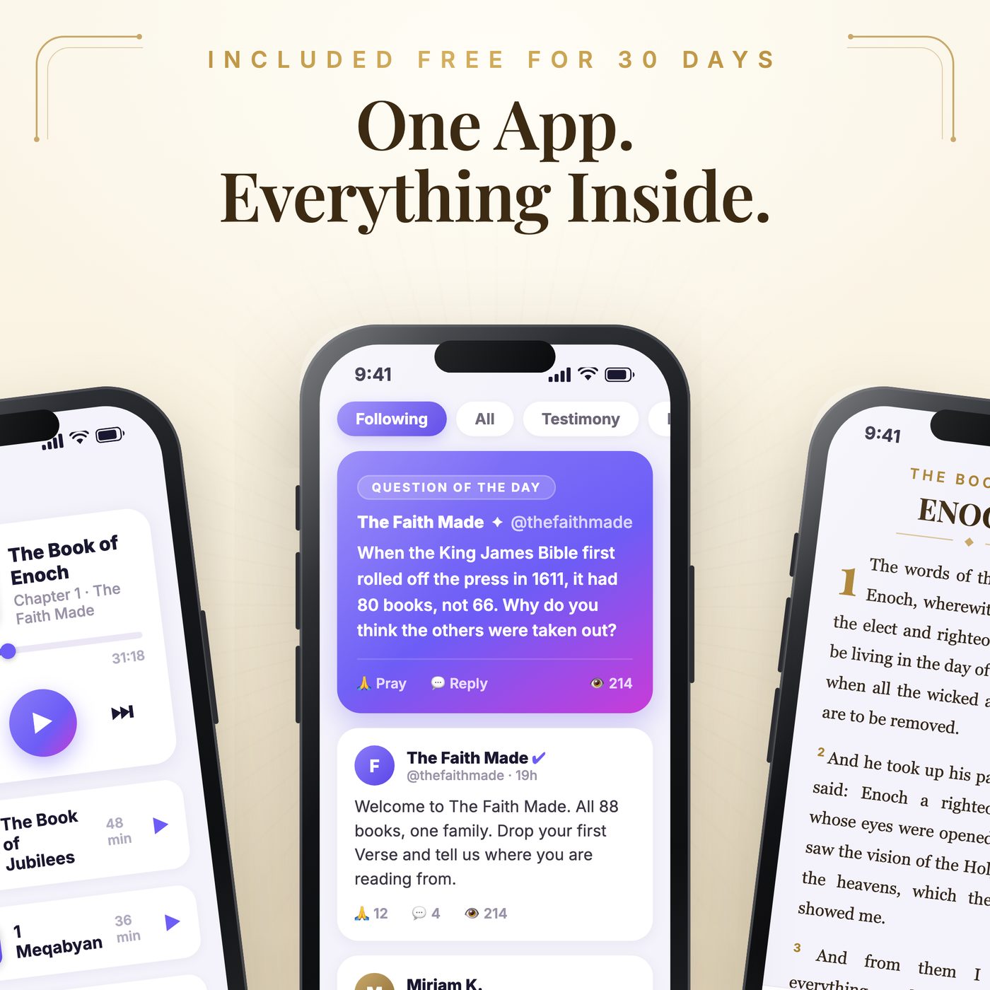 One app. Everything inside.